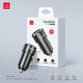 XUNDD XDCH-079 Car Charger Pull Tab PD 30W + QC3.0 Cigarette Lighter Adapter with Indicator Light -